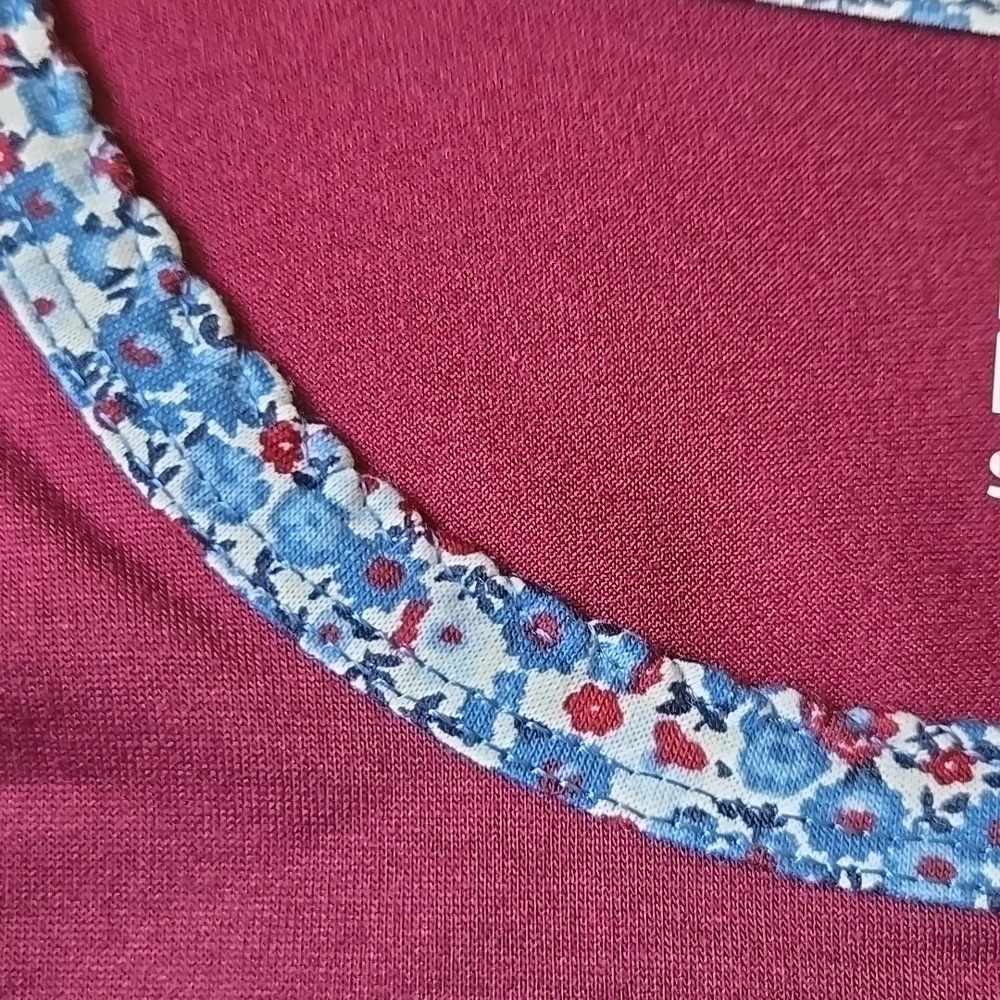 Lands' End Women's Knit 2 Piece Pajama Set - Picture 6 of 6